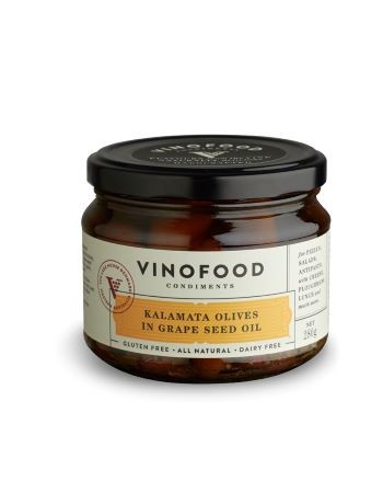 Kalamata Olives in Grape Seed Oil