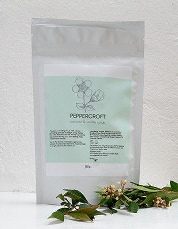 Coconut and Vanilla Scrub