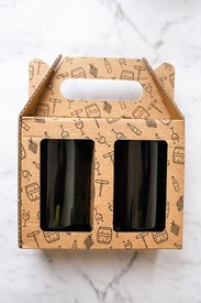 Drinking Glasses (2pc, Kraft box)