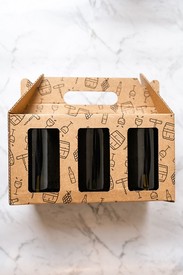 Drinking Glasses (6pc, Kraft box)