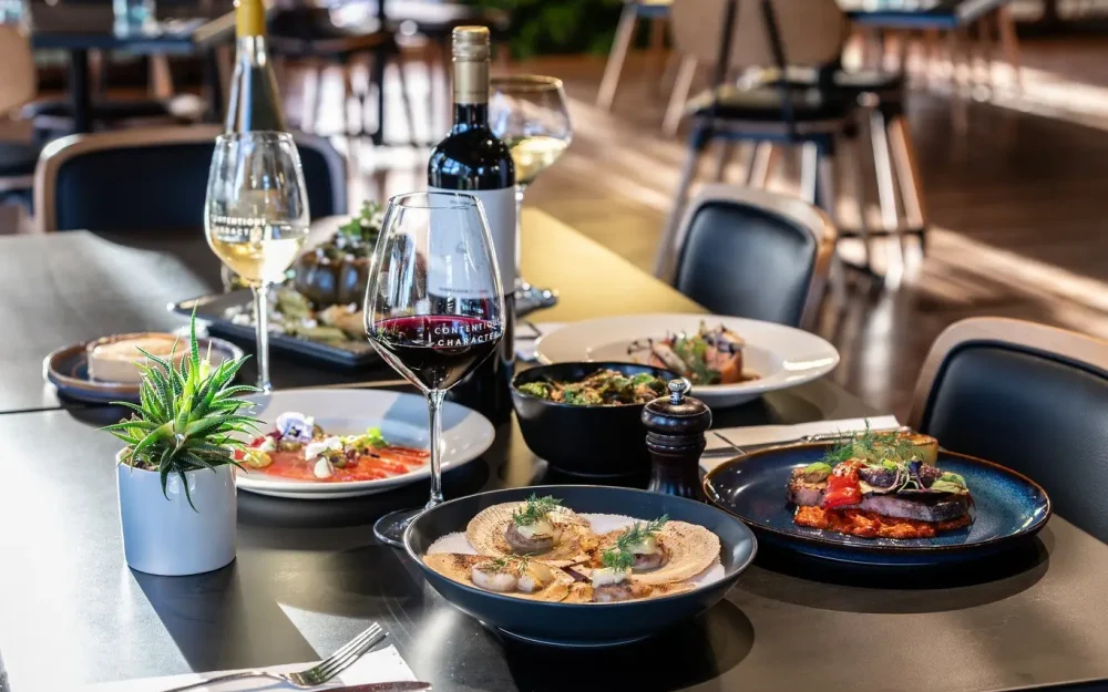 Contentious Character's waterfront cellar door and restaurant in the Kingston Foreshore of Australia