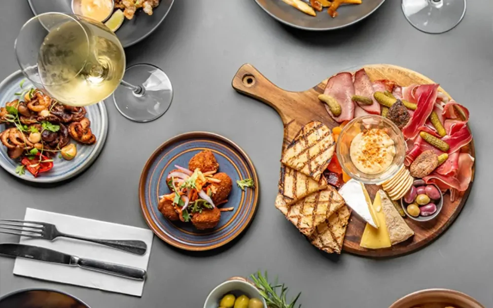 Full food menu offered from Contentious Character on the Kingston Foreshore